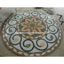 Stein Mosaik Marmor Mosaik Muster Boden Fliese (ST116)